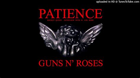 la patience youtube|guns and roses patience video.